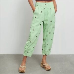 Urban Outfitters BDG Green Corduroy Zaria Pants